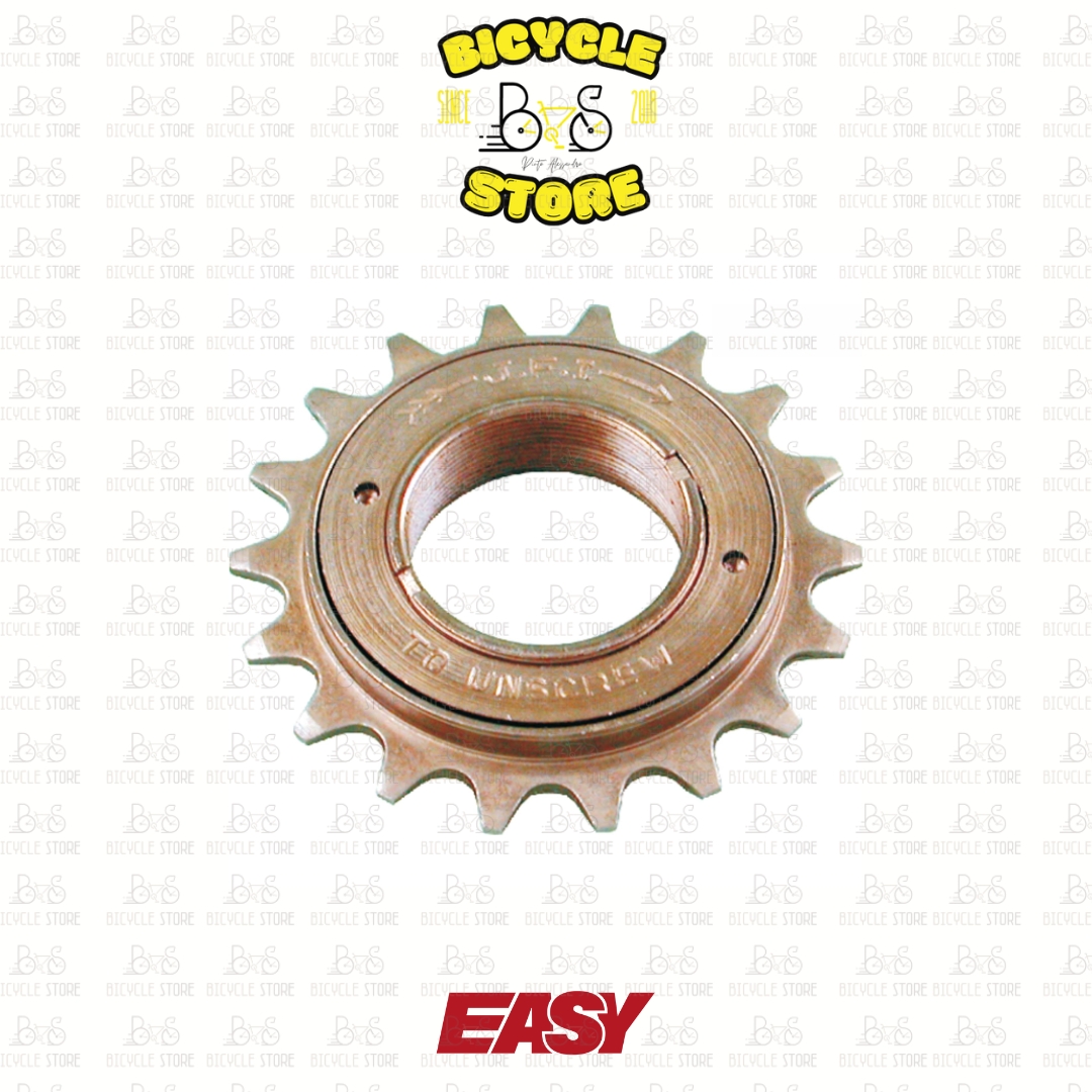 RUOTA LIBERA A FILETTO COMPLETO GIRO DI SFERE 1/2 X 1/8 1V - 16 DENTI, BRONZO