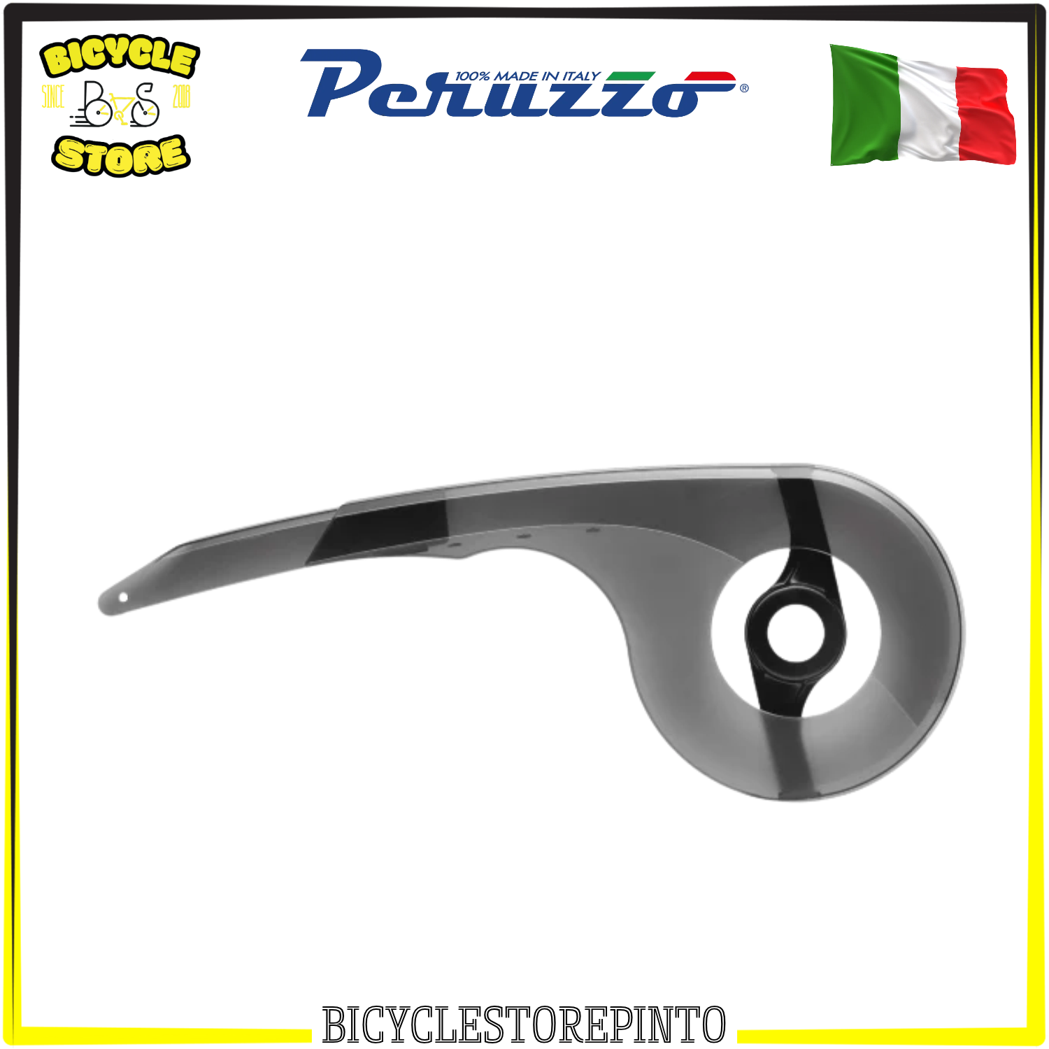 Carter Paracatena Estensibile in Policarbonato – Guarniture Singole 38-42 Denti, Grigio