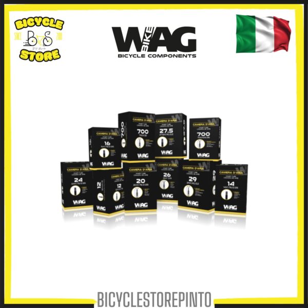 Camera d'Aria WAG 14x1.75/2.125 – Valvola America 34 mm