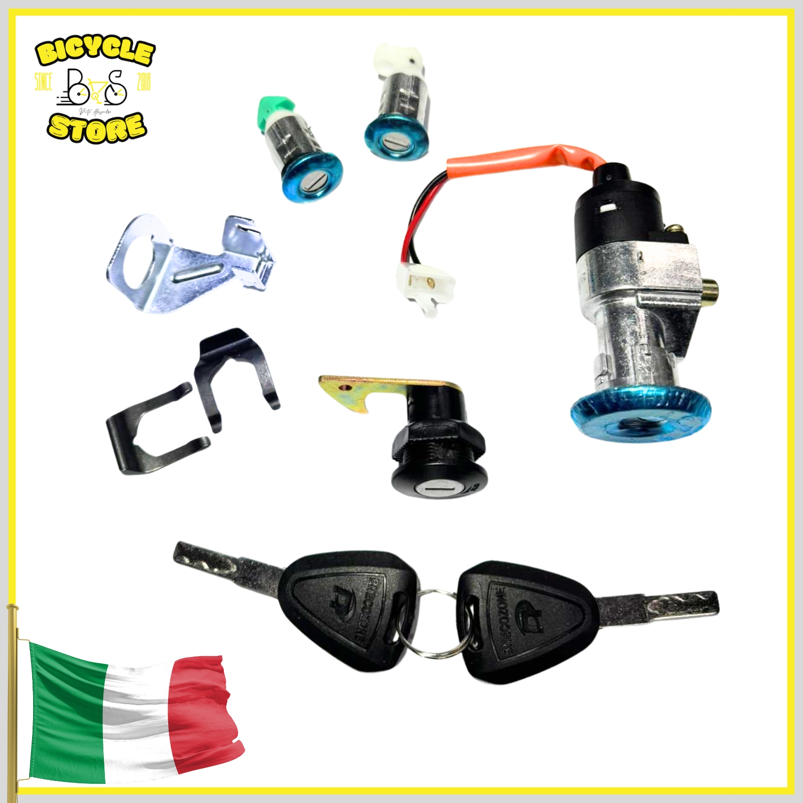 KIT COMPLETO CILINDRETTO SCOOTER ELETTRICO