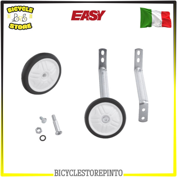 Stabilizzatori per Bicicletta 14"/16" – Attacco al Telaio 2 Fori, Omologati TÜV