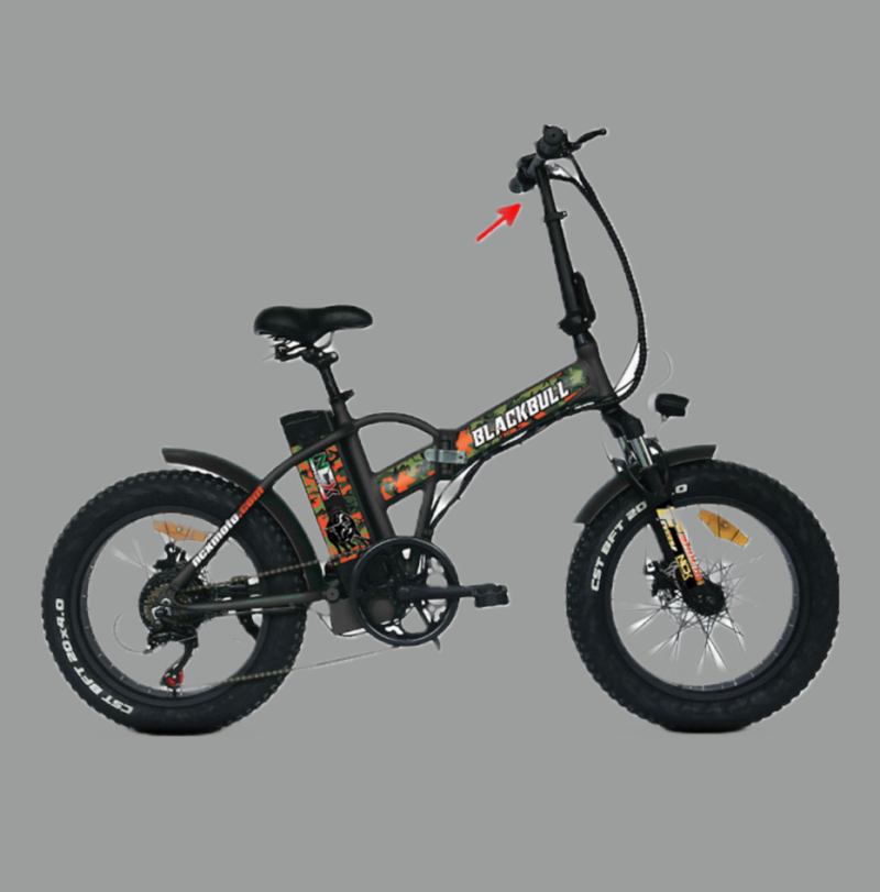 MANUBRIO FATBIKE COMPATIBILE  CON PIEGA MANUBRIO PER YESBIKE O SIMILI - immagine 2