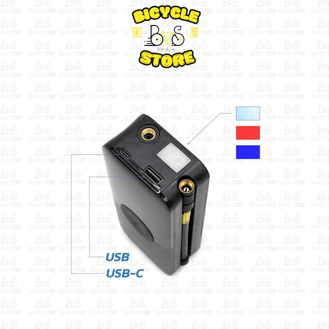 MINI COMPRESSORE ELETTRICO PORTATILE Ewheel EWAP-002 premium - immagine 5