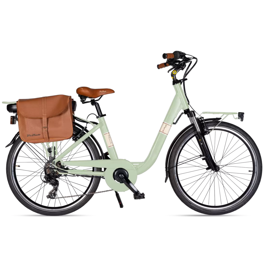 BICICLETTA ELETTRICA VIA VENETO CLASSIC E-BIKE LADY 250W36V - immagine 3