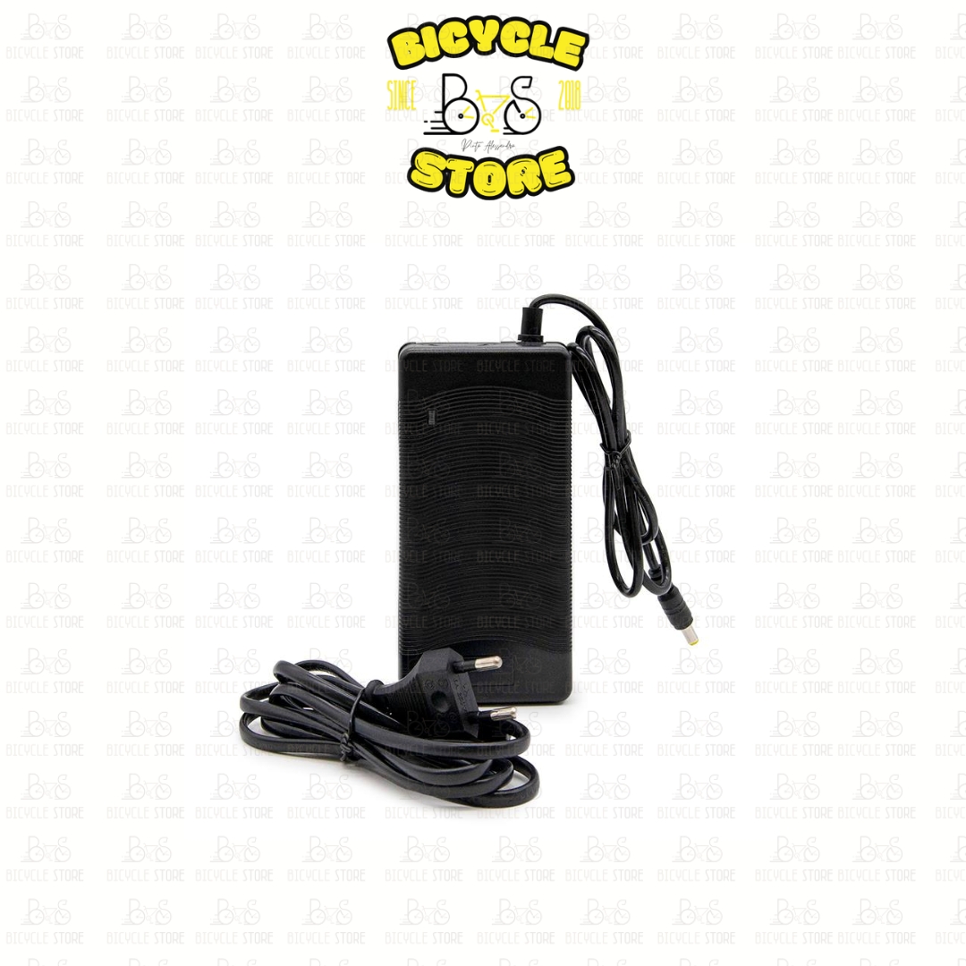CARICABATTERIE PER BATTERIE A LITIO CC 48V 2Ah 1 PIN DC 5,5x2,1mm - immagine 3