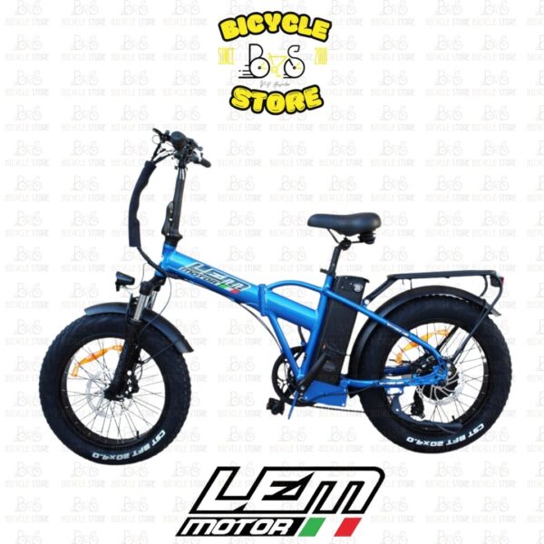 BICICLETTA ELETTRICA FATBIKE LEM ORLANDO COMFORT 250W 36V 10Ah