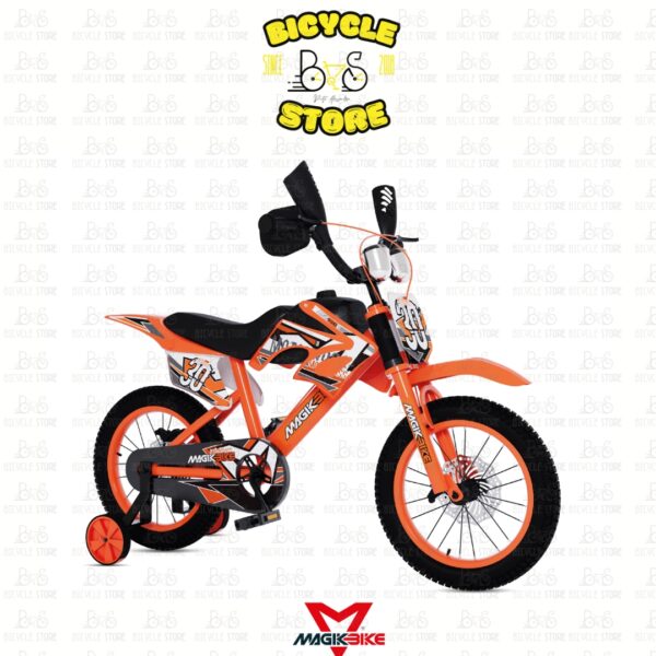 BICICLETTA BAMBINO 16" MOTOCROSS 2024 DISK BRAKE