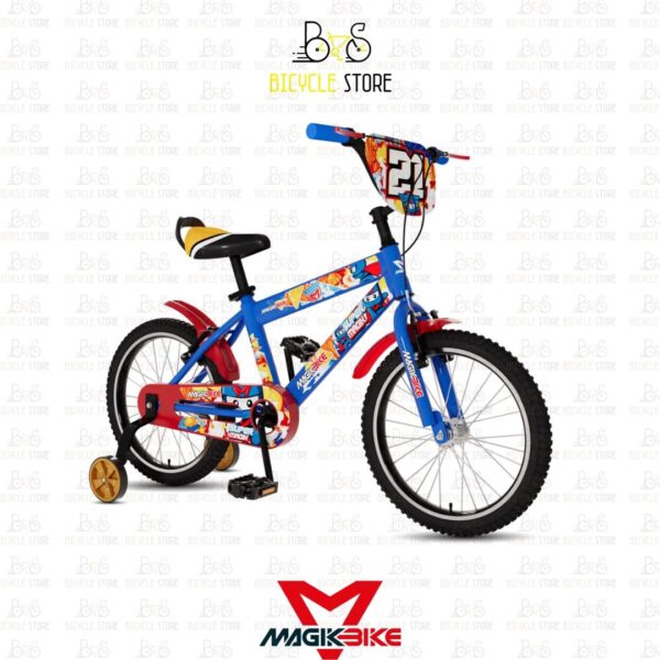 BICICLETTA BAMBINO MAGIKBIKE SUPER MAGIK 12" BLU