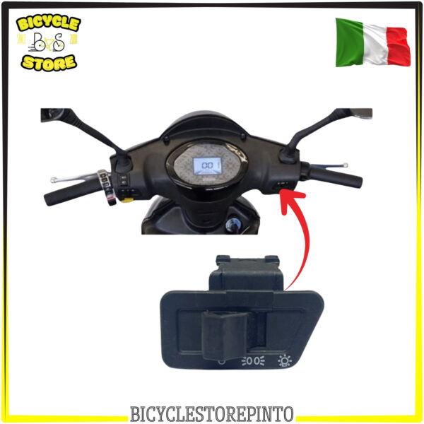 Interruttore Luci per Scooter Elettrico NJT-007