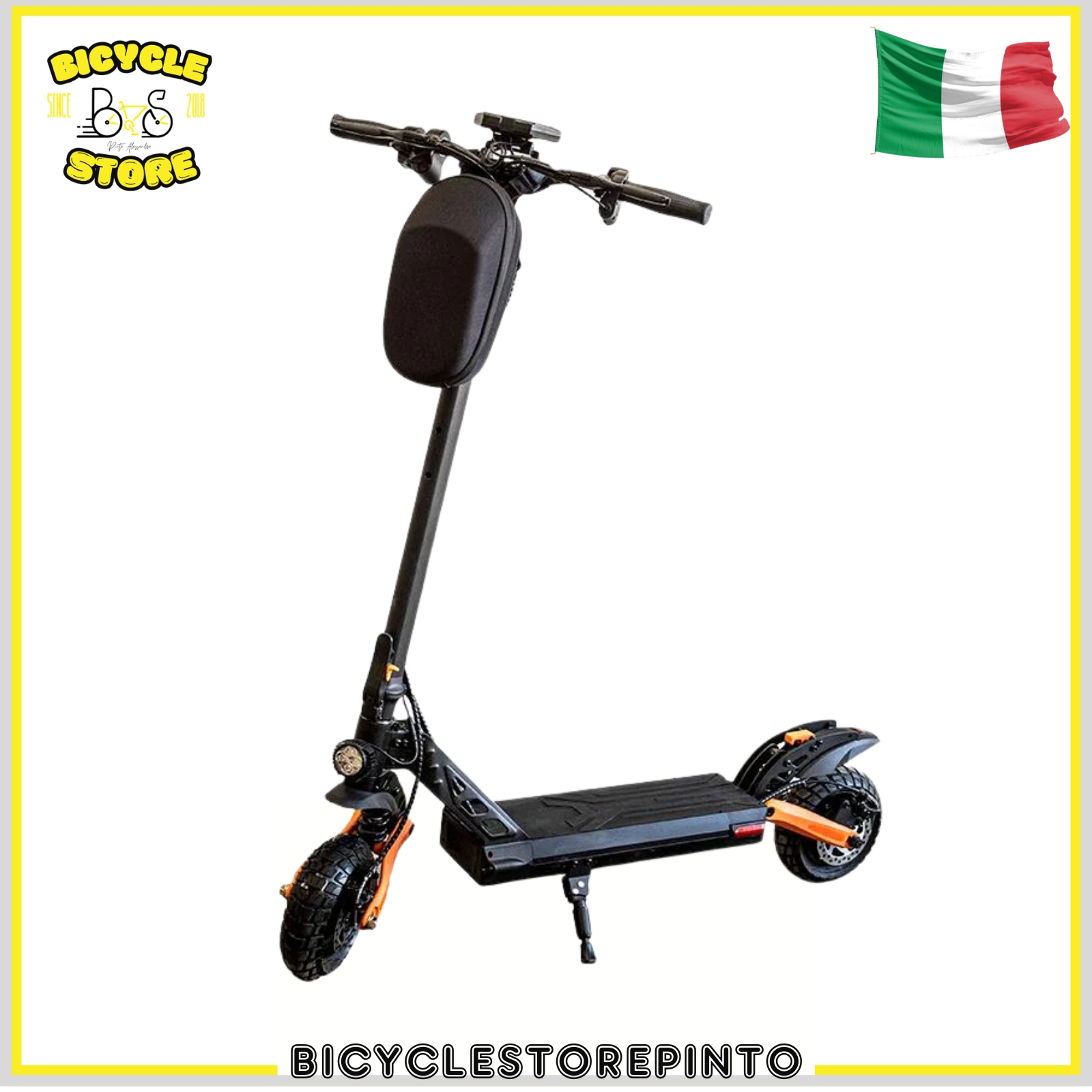 Borsa Anteriore Monopattino / Bici 3L in EVA – Impermeabile con Fissaggio Velcro - immagine 5