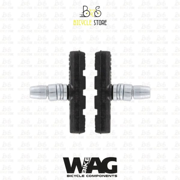 COPPIA PATTINI FRENO V-BRAKE A DADO 60MM - 2 PZ, SIMMETRICO