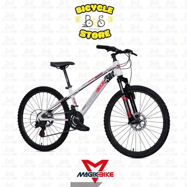 BICICLETTA MUSCOLARE MTB MAGIKBIKE MAVERICK 290 29" WHITE