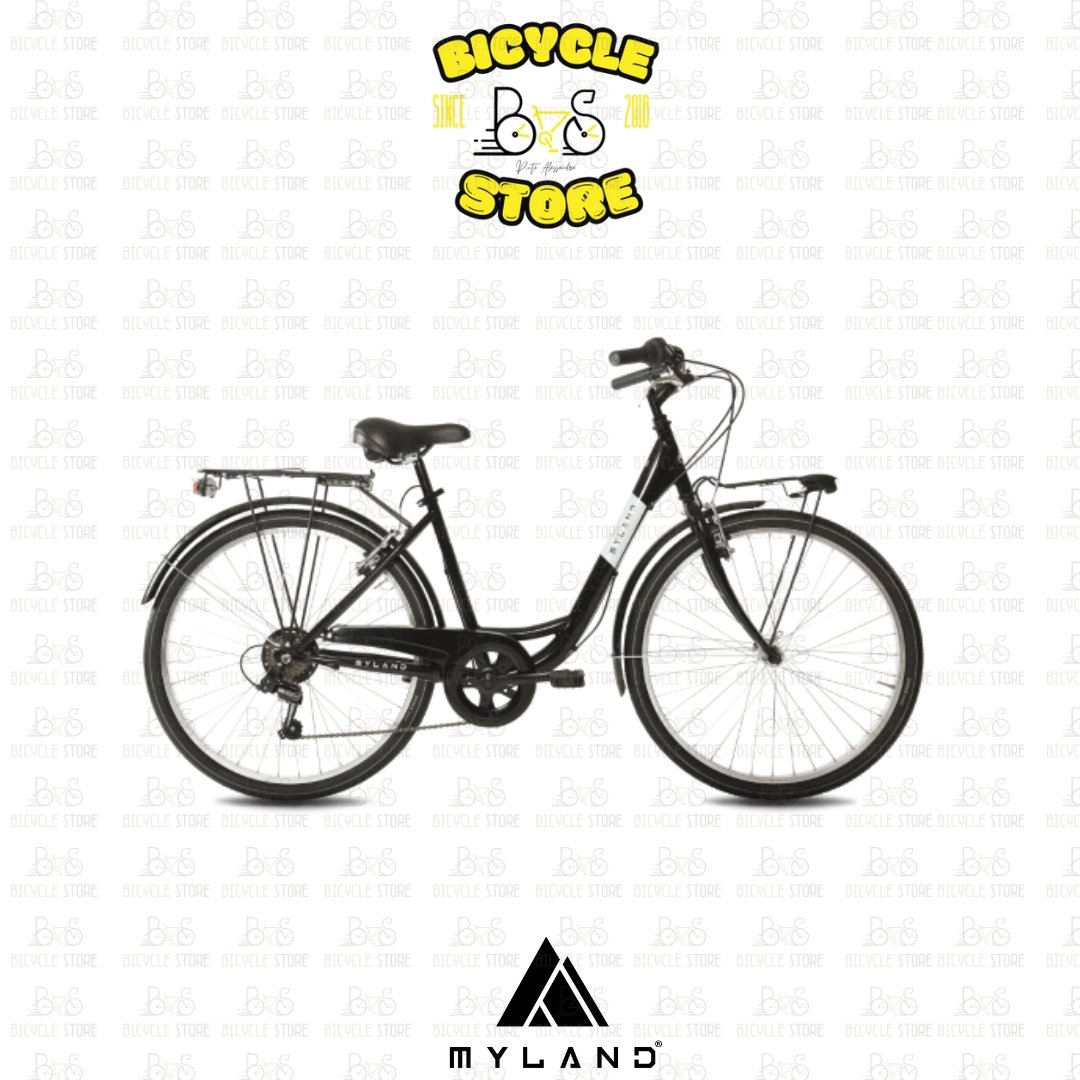 BICICLETTA MUSCOLARE MYLAND VICOLO 26.2 - NERO 43 6V