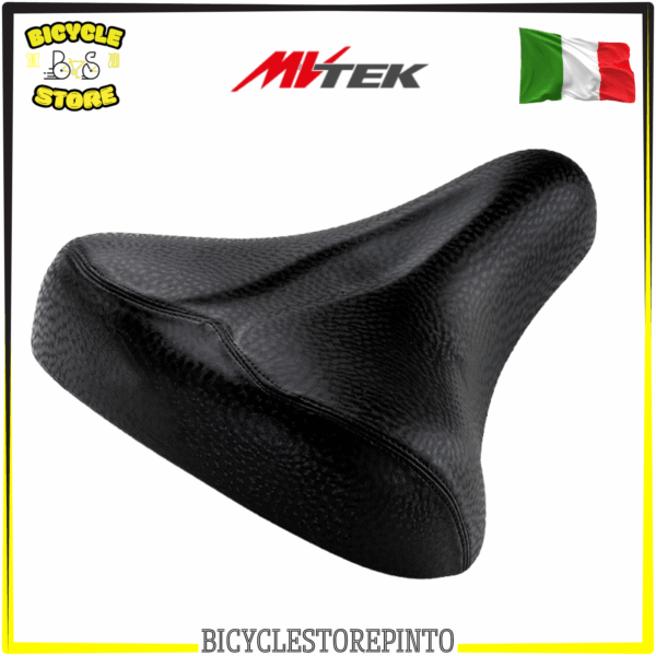 Sella OLANDA MVTEK 285x160 mm con Morsetto – Rivestimento in PU, Adulto