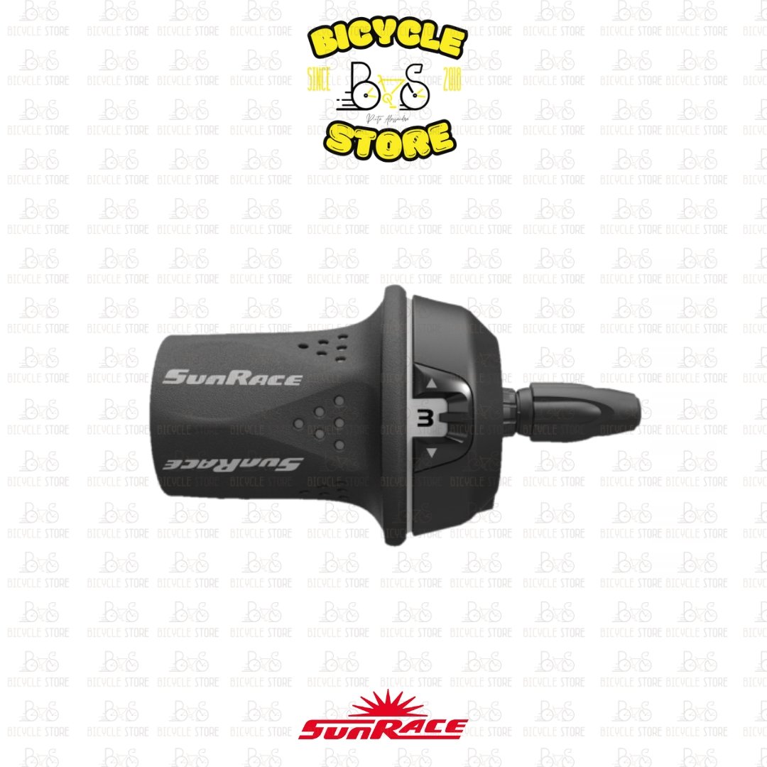 COMANDO CAMBIO GRIP SHIFT TSM 21 COMPATIBILE SHIMANO - 3X, SINISTRO, COLLARINO, CON DISPLAY, NERO