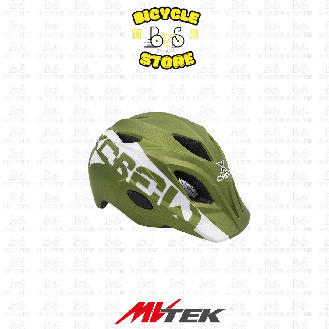 Casco Junior X-CREW Army Green Taglia M (52/56cm)