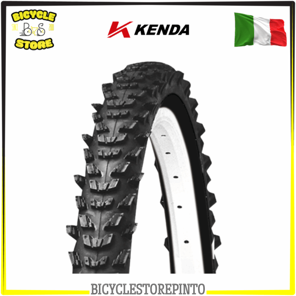 Copertone K829 20 x 2.00 MTB – ETRTO 50-406, 22 TPI, Rigido, Nero