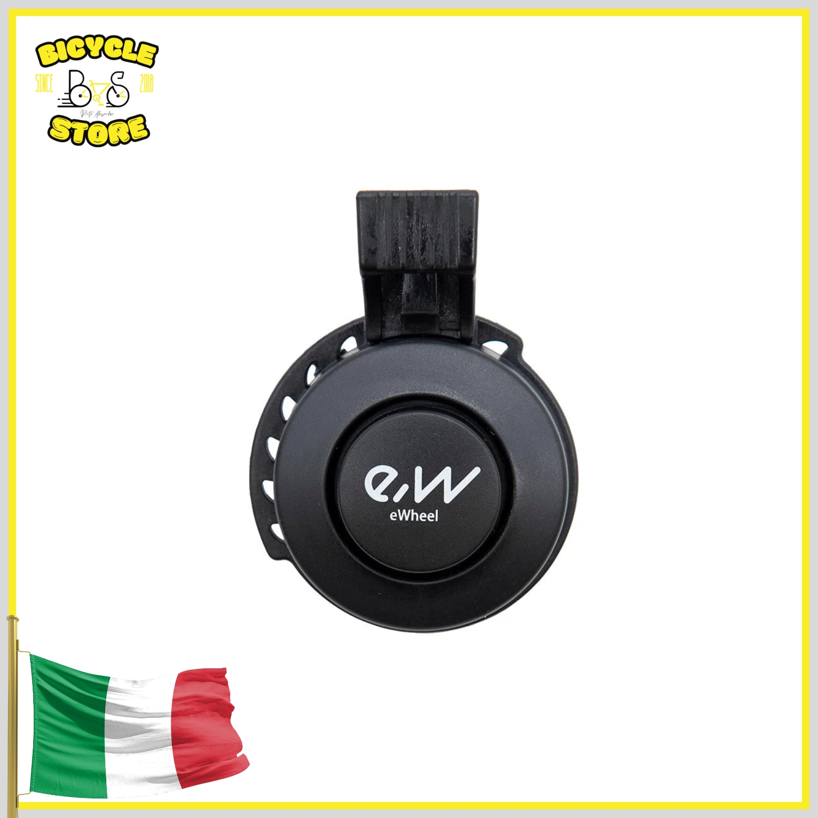 CAMPANELLO ELETTRONICO PER BICICLETTA RICARICABILE T-002S 100db