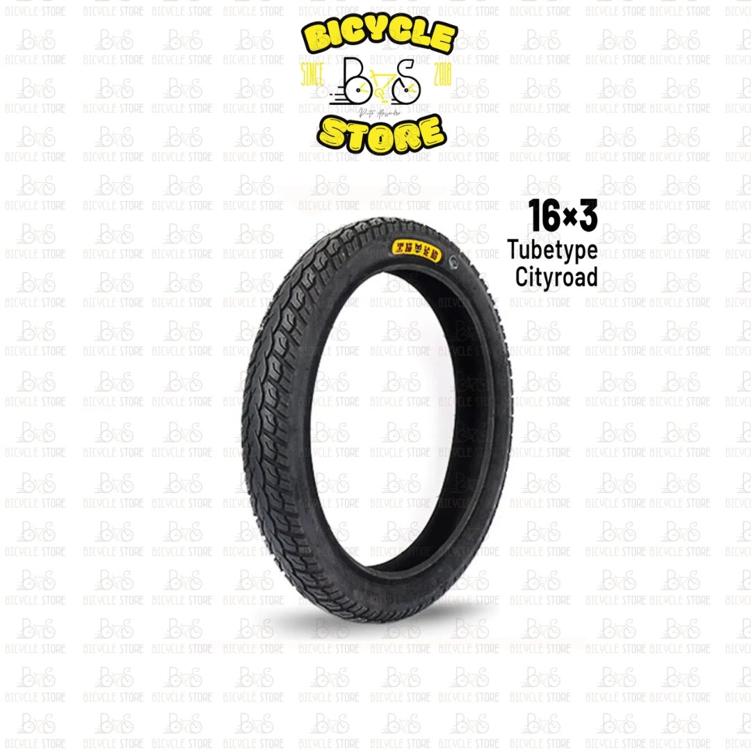 Copertone 16×3 Tubetype [Blackcat]