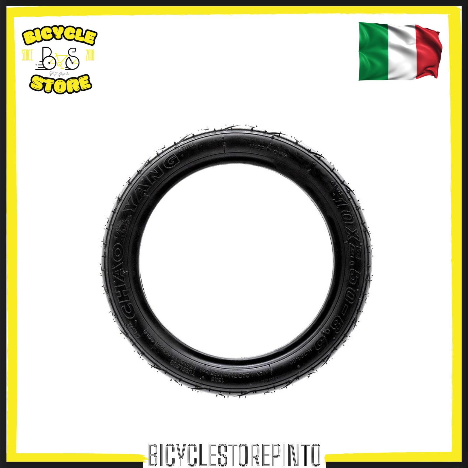 Pneumatico 10x2.5-6.5 Tubeless Chaoyang 10x2.5-6.5 – Nero - immagine 3
