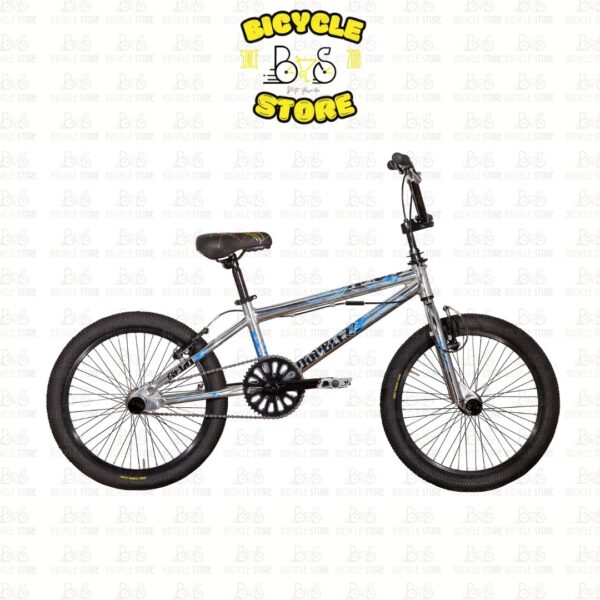 BICICLETTA MUSCOLARE BMX FREESTYLE 20 DBZ REVO ROTOR T/ALL SILVER