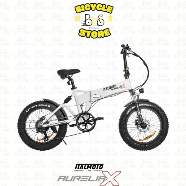 BICICLETTA ELETTRICA FATBIKE ITALMOTO AURELIA X 250W 36V 10Ah