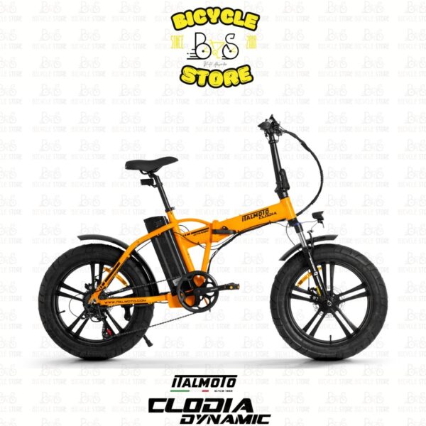 BICICLETTA ELETTRICA FATBIKE ITALMOTO CLODIA DYNAMIC 36V 13 Ah
