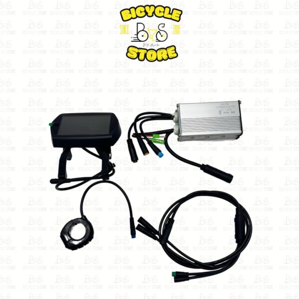 KIT CONTROLLER LCD E CENTRALINA CDC6 48V 15Ah COMPLETO DI CABLAGGIO
