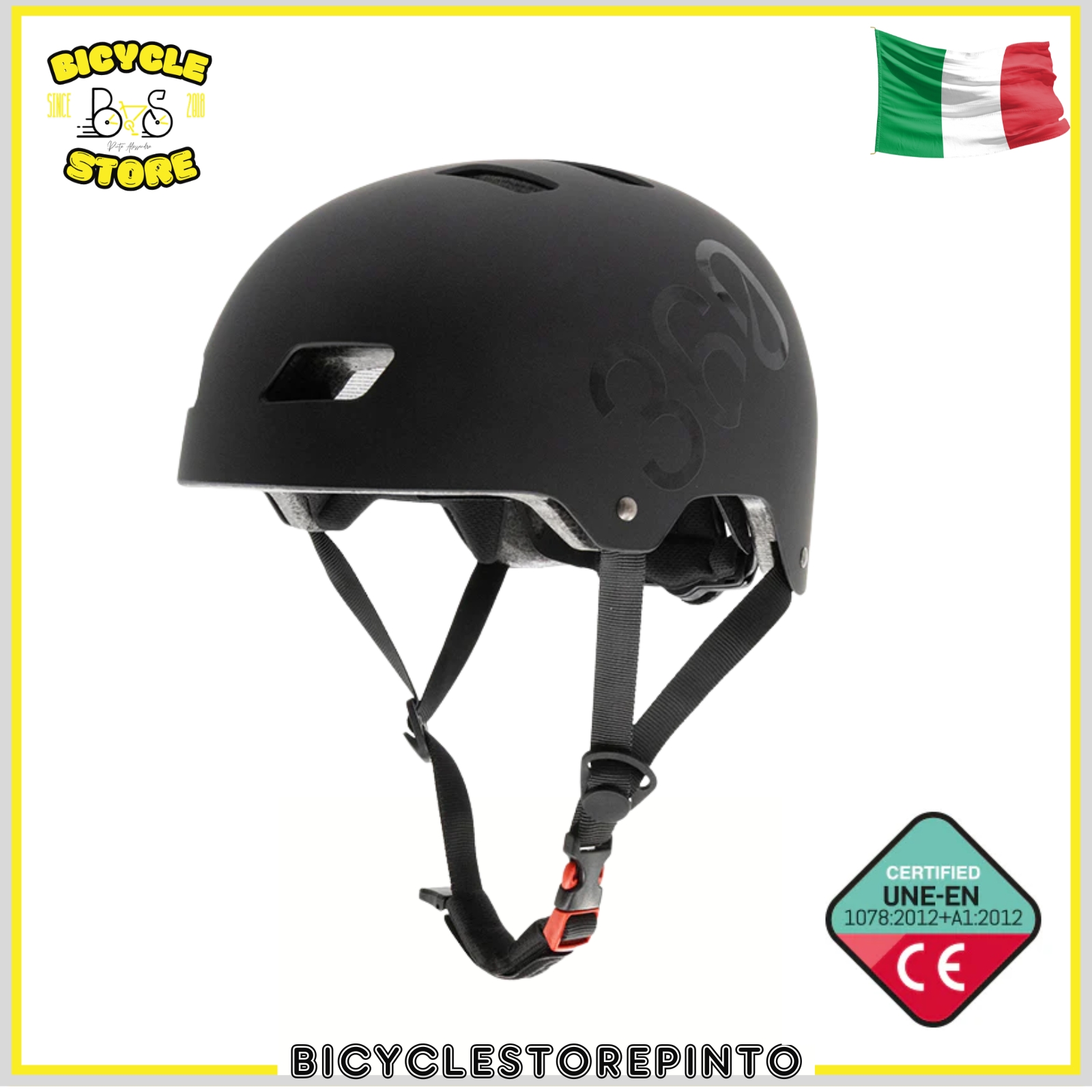 Casco CB01 ERIDER360 Urbano Nero – Taglie M / L