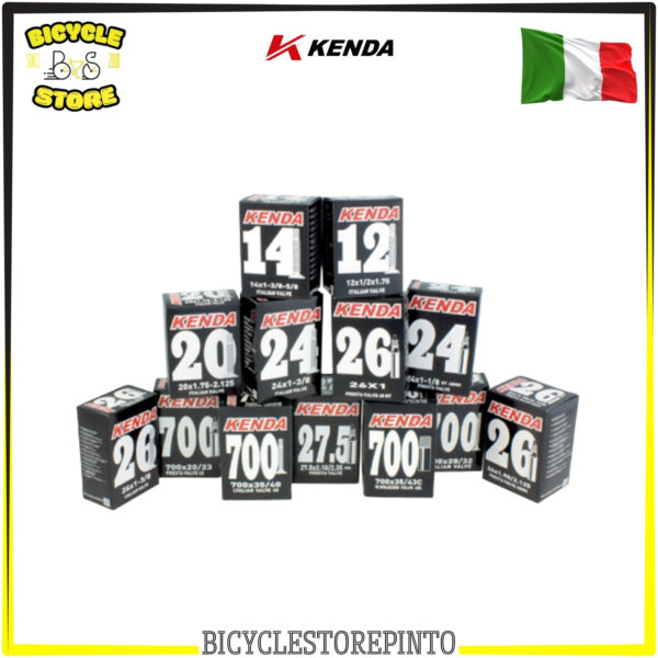 Camera d’Aria Kenda 2.25/2.50-16 (80/80-16) – Valvola TR6 – Compatibile Piaggio Si