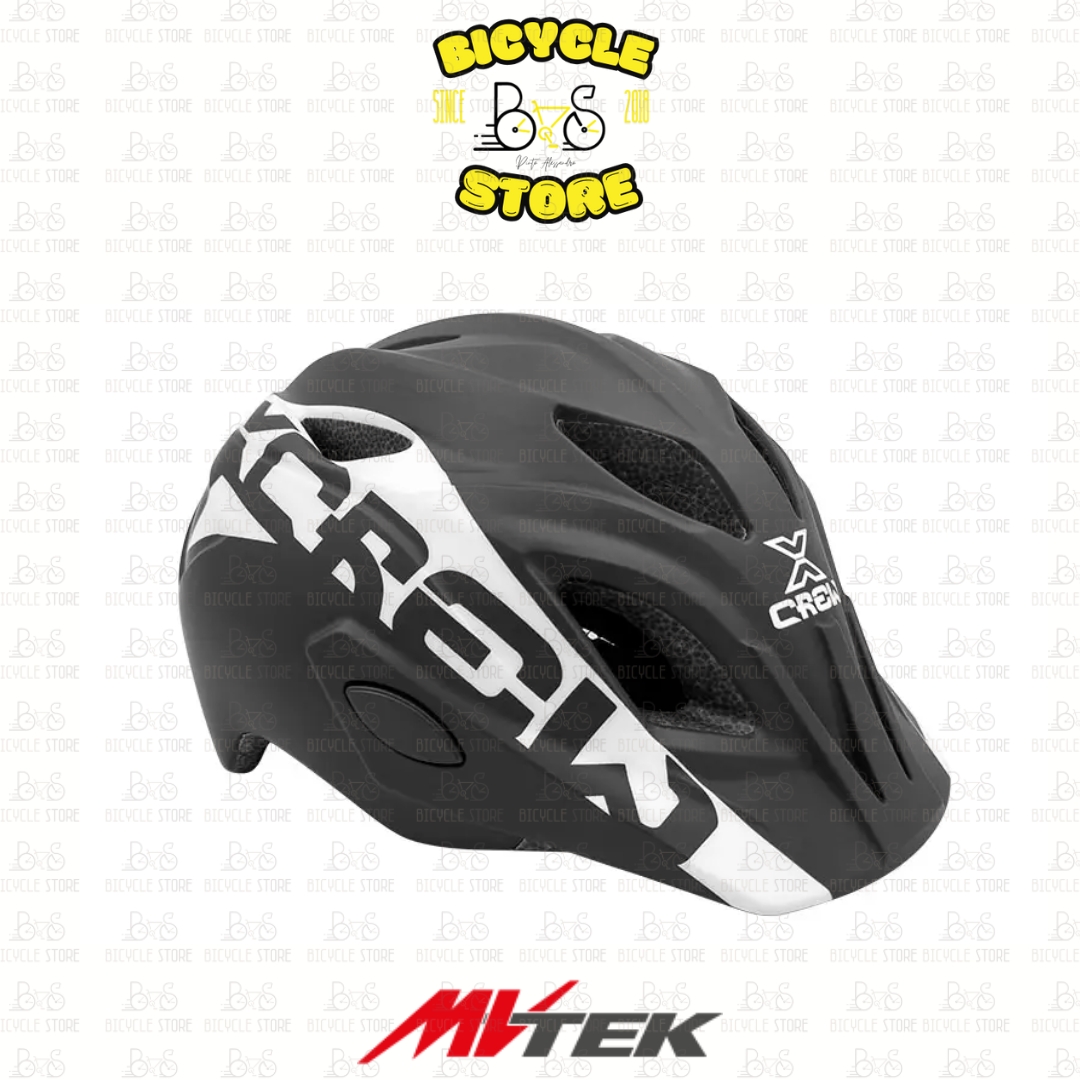 Casco Junior X-CREW Nero Taglia M (52/56cm)