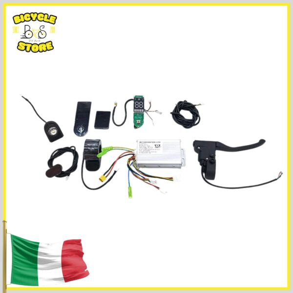 Kit elettronico 36V 17A 350W con display centrale [Xbot]