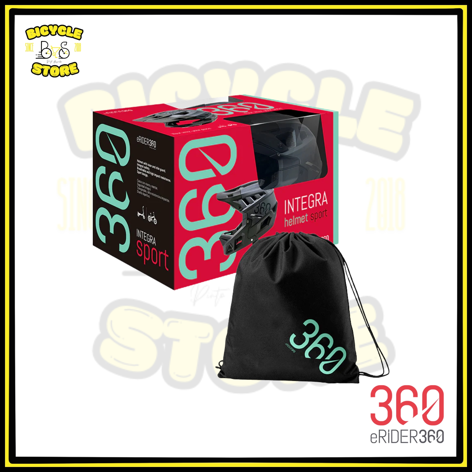 CASCO INTEGRALE MONOPATTINO ELETTRICO Sport nero / L - immagine 4