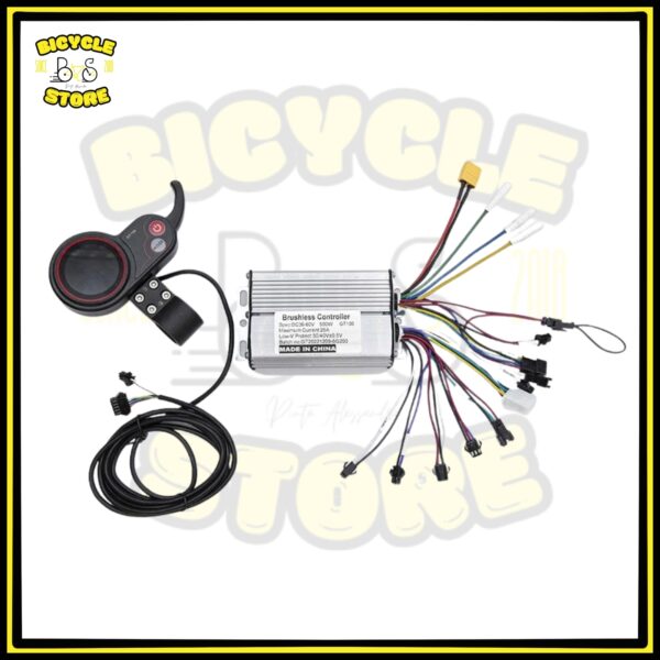 KIT CENTRALINA E DISPLAY GT100 36/60V 25A 500W kit elettronico