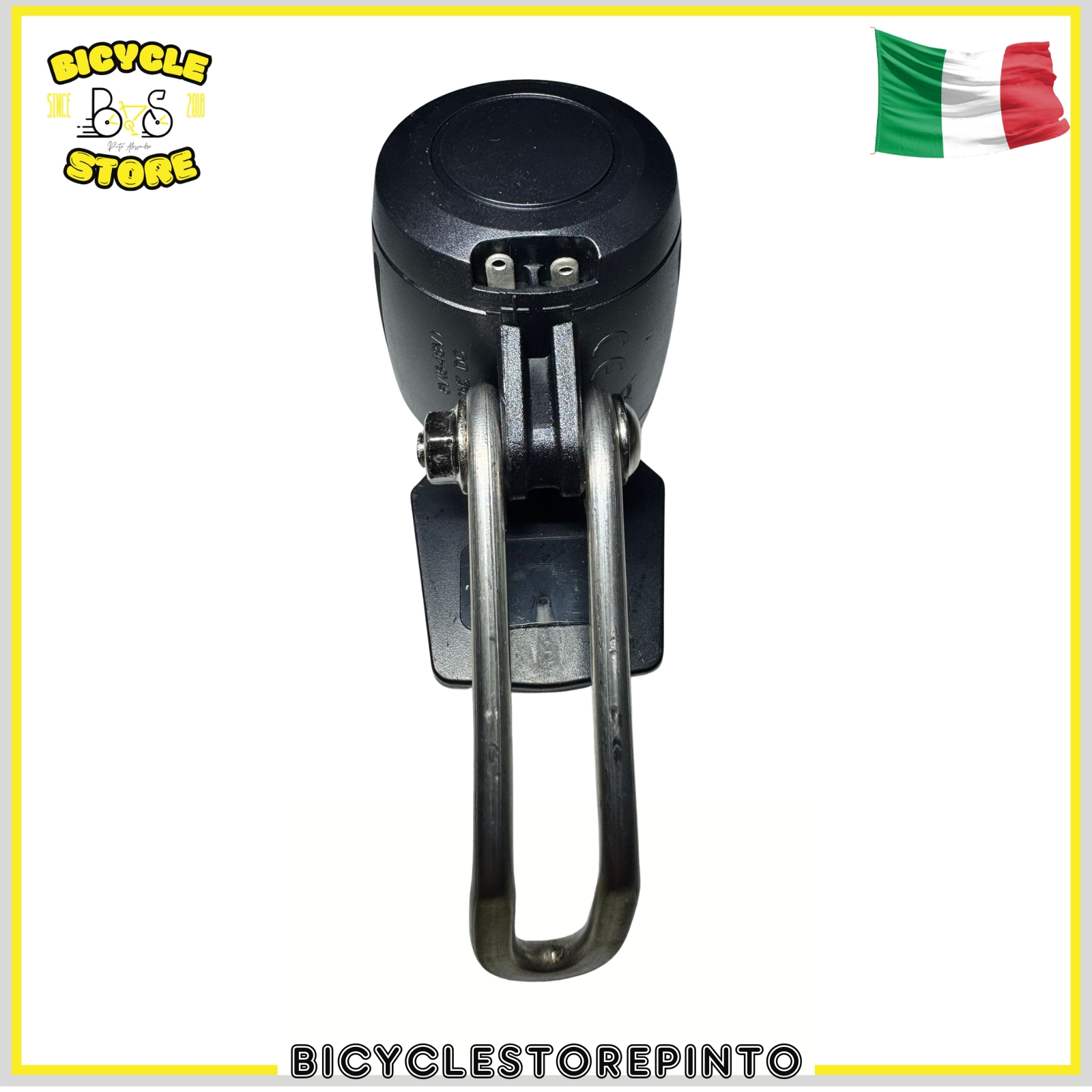 Fanale Anteriore LED per Bicicletta Elettrica 6–48V con Catarifrangente – Omologato CE - immagine 3