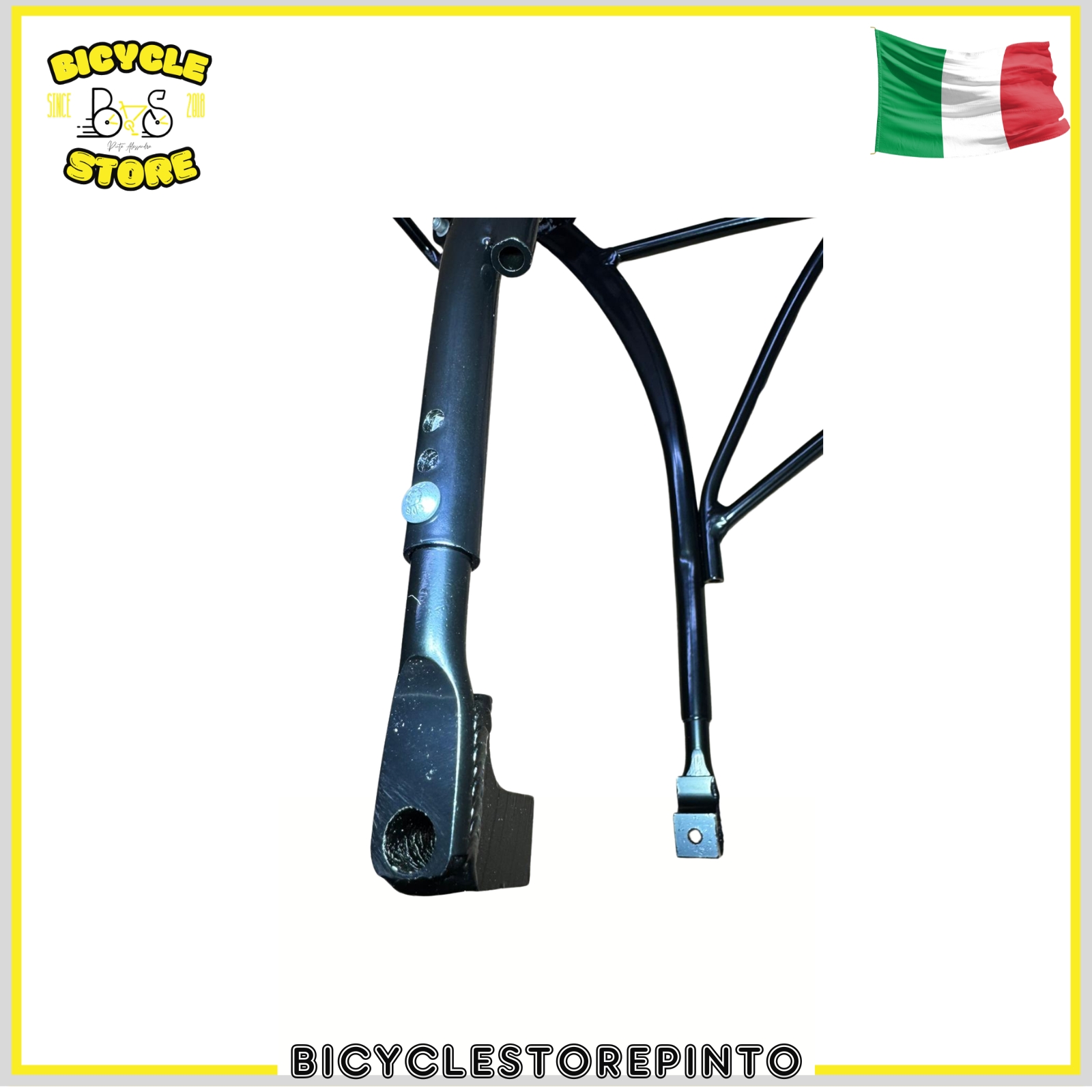 Portapacchi Posteriore Regolabile per eBike 20"–29" in Acciaio – Compatibile Freno a Disco - immagine 6