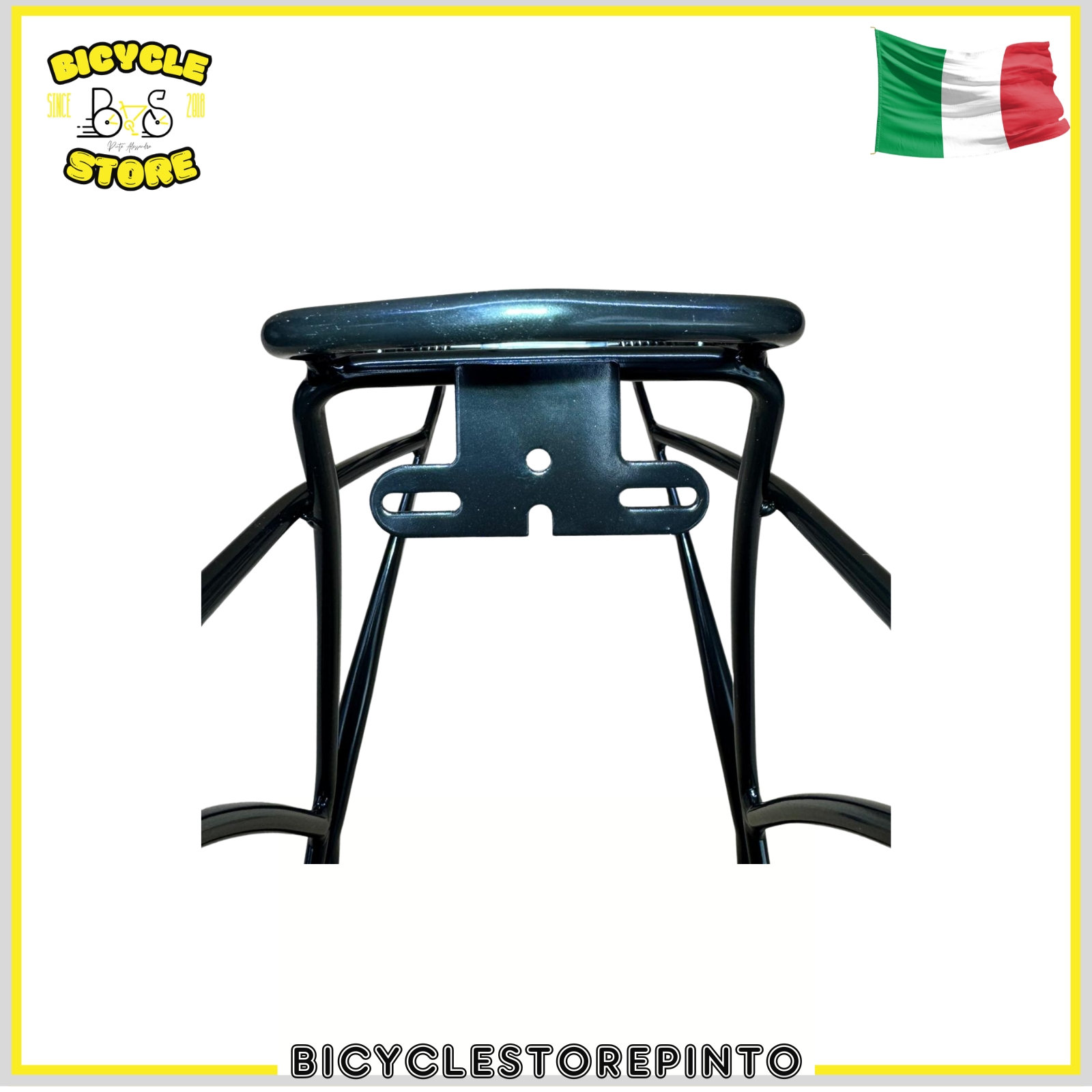 Portapacchi Posteriore Regolabile per eBike 20"–29" in Acciaio – Compatibile Freno a Disco - immagine 5