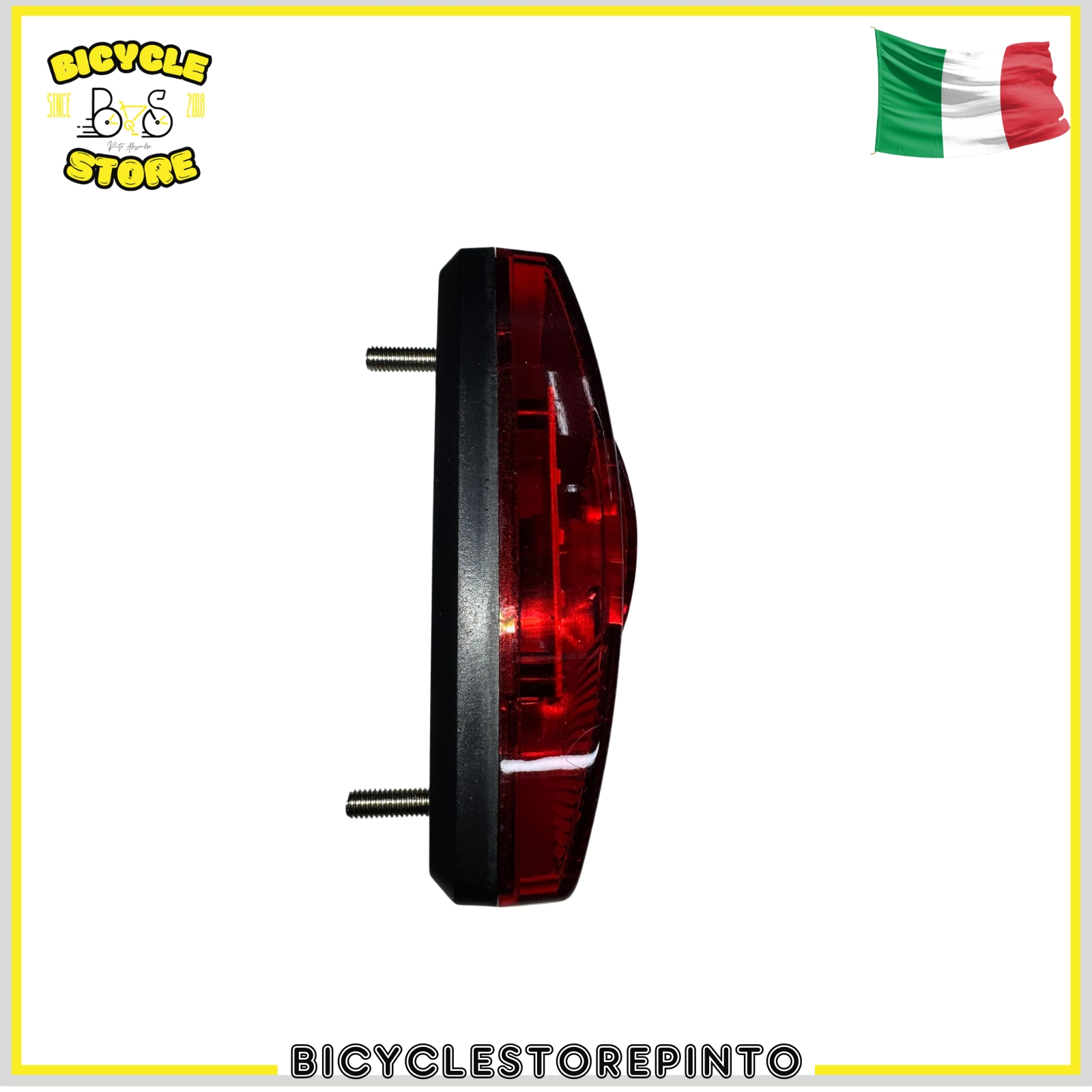 Luce Posteriore LED per Portapacchi Bici con Catarifrangente - immagine 3
