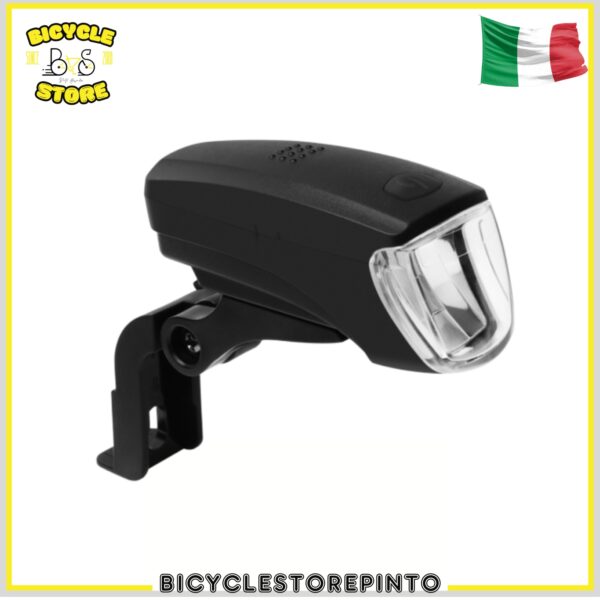Luce Anteriore LED per Bicicletta con Fissaggio Forcella