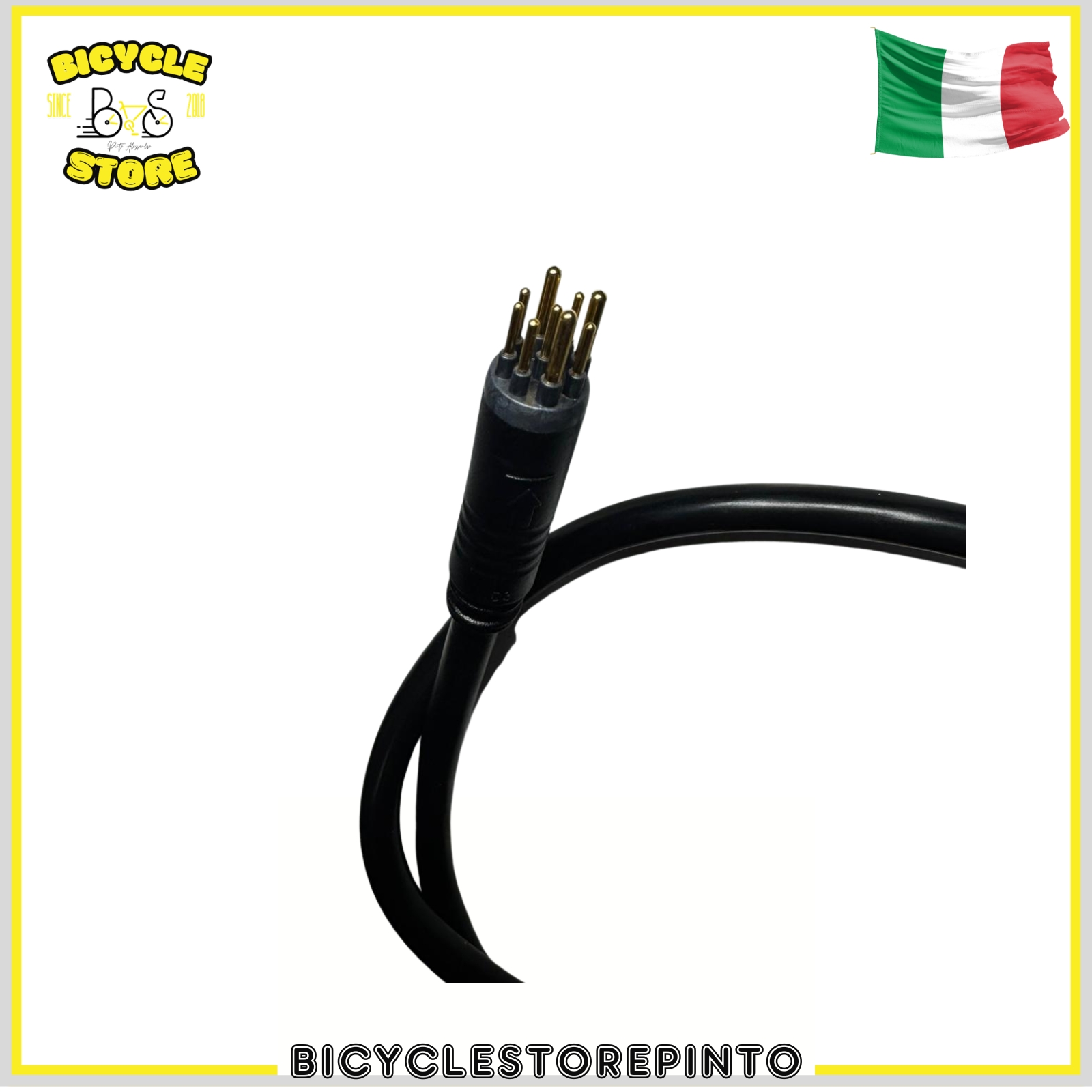 Cavo Motore eBike 9 Pin Maschio-Femmina 1 m – Collegamento Motore con Sensori Hall - immagine 3