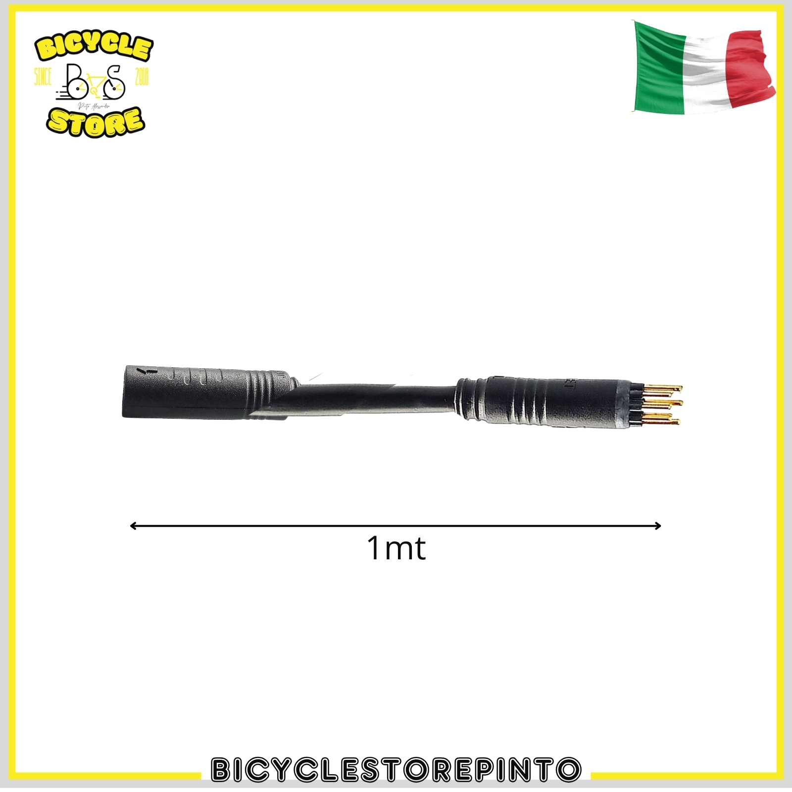 Cavo Motore eBike 9 Pin Maschio-Femmina 1 m – Collegamento Motore con Sensori Hall - immagine 5