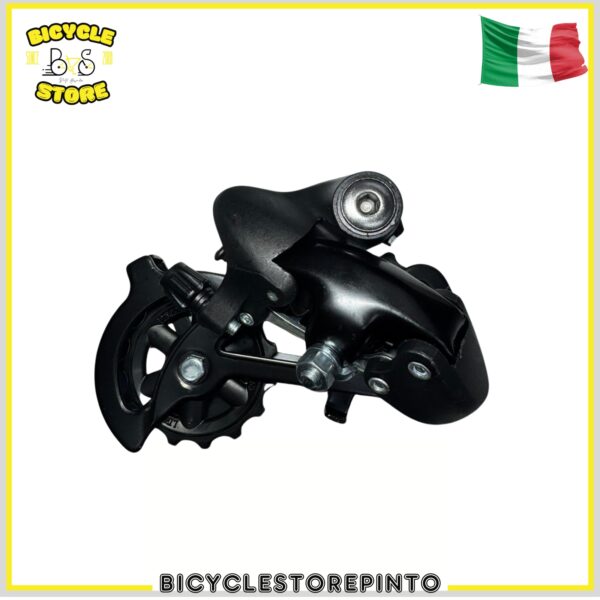 Cambio M4 7V Gabbia Lunga Nero Speed 21V