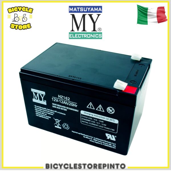 Batteria Ricaricabile al Piombo Ciclica 12V 12Ah – 151x98x95 mm
