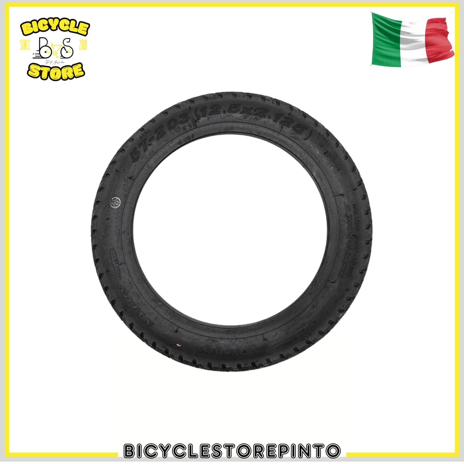 Copertone 12,5x2,125 Pneumatico Tubeless Off-Road 12,5x2,125 (57-203) – Nero - immagine 3