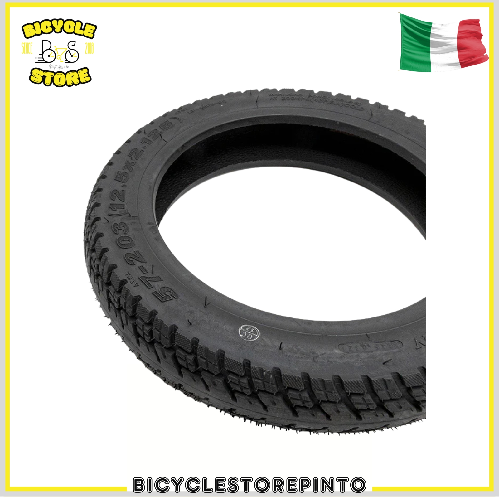 Copertone 12,5x2,125 Pneumatico Tubeless Off-Road 12,5x2,125 (57-203) – Nero - immagine 5