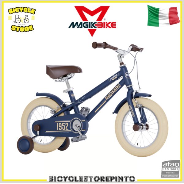 Bicicletta Bambino CLASSIC 1952 16" – Con Stabilizzatori Laterali