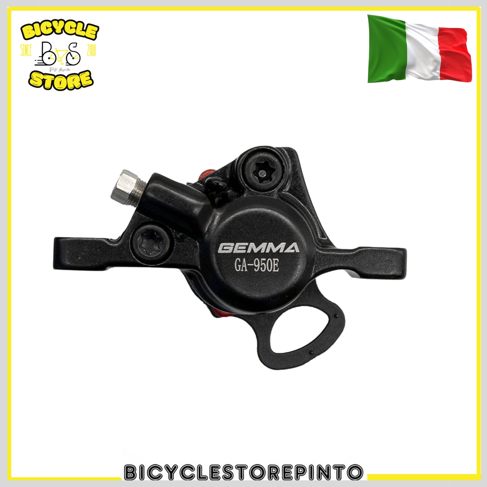 Kit Freno Idraulico Anteriore per Fat Bike – Cavo 110 cm - immagine 3