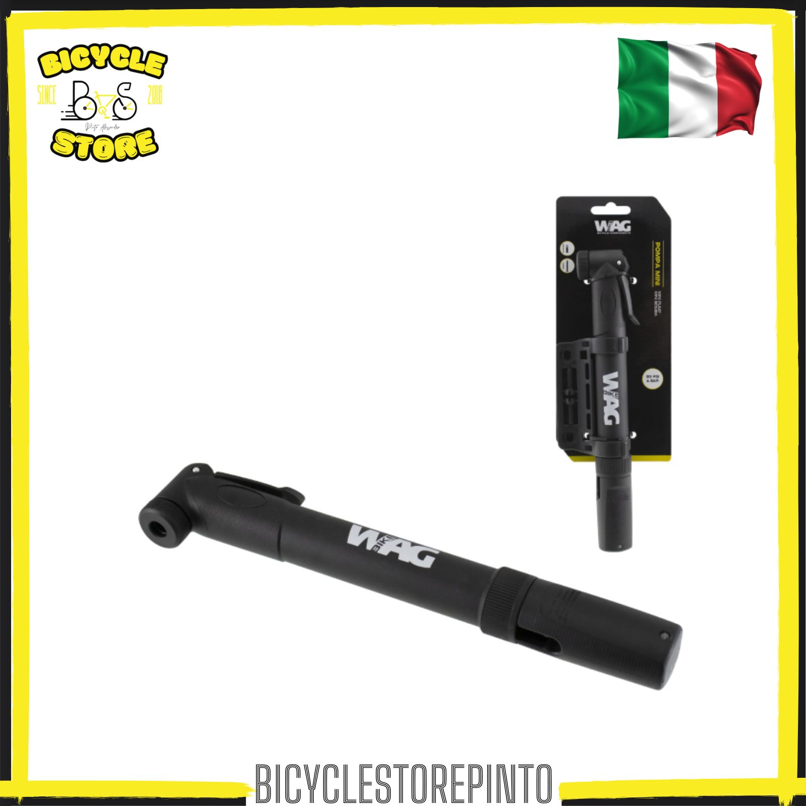 Pompa Portatile ONE-WAY – Nero