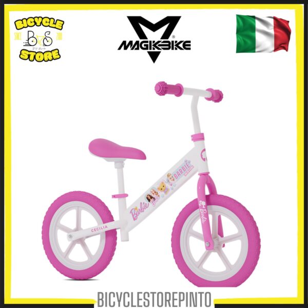 Bicicletta Pedagogica MAGIKBIKE Balance Bike Barbie