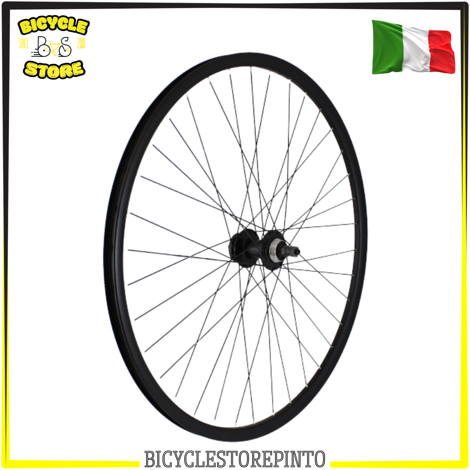 Ruota Posteriore KOMMANDO MTB I19 DISC 27.5"/650B – Filetto, Disco 6 Fori, QR 5x135 mm